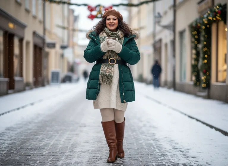 21 Plus Size Winter Outfits