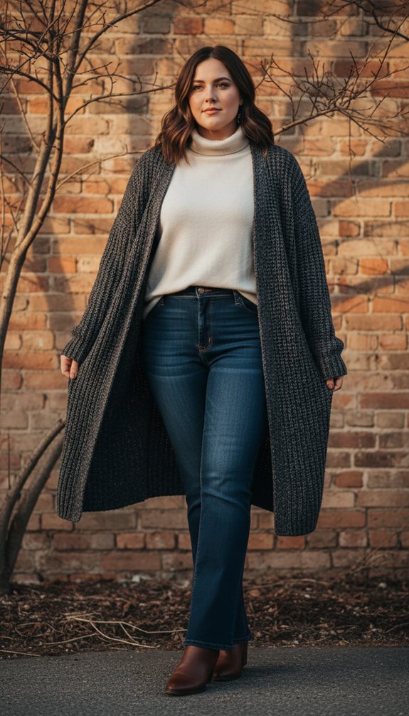 cozy sophistication effortlessly chic silhouette