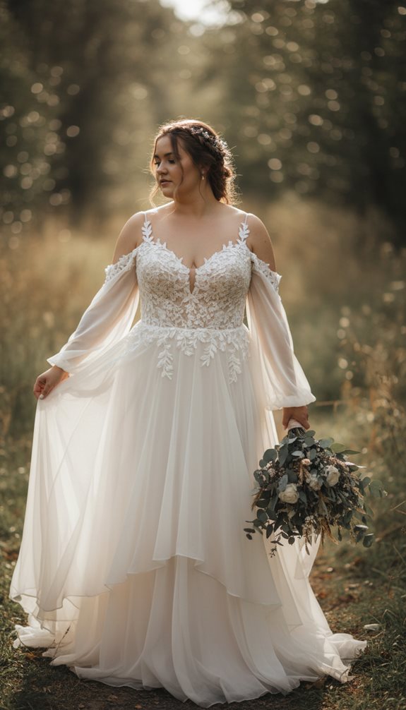 effortless relaxed flowing romantic