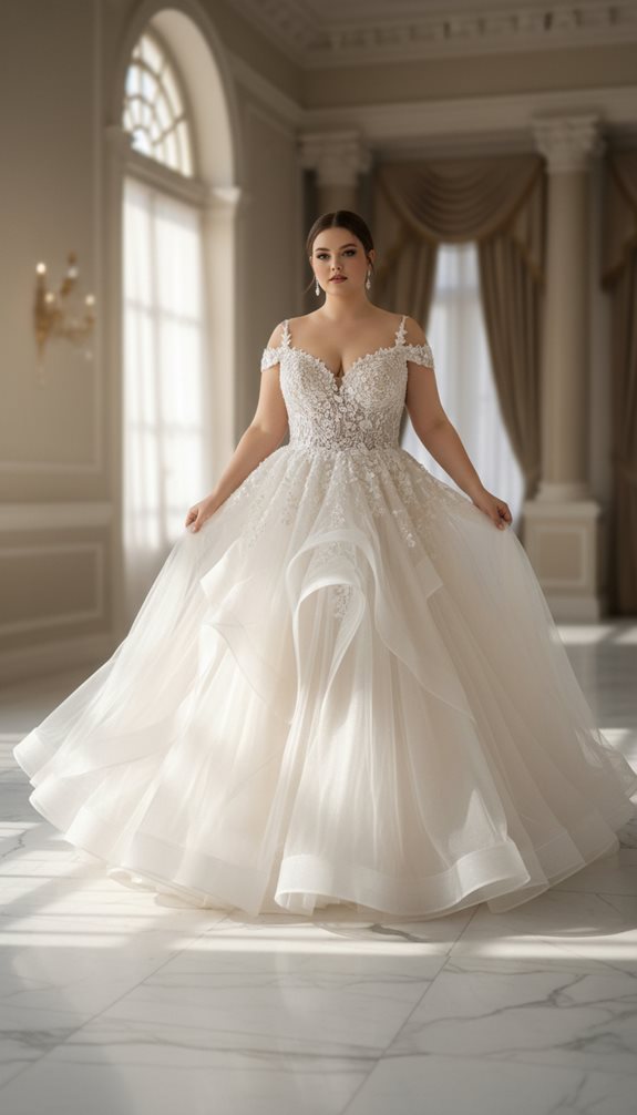 ethereal layered voluminous romantic