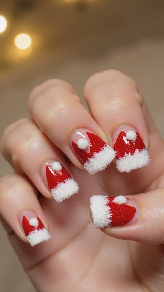 festive simple beginner friendly professional looking nails