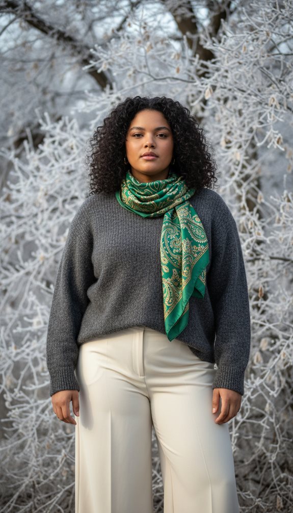 sophisticated statement winter accessory versatility