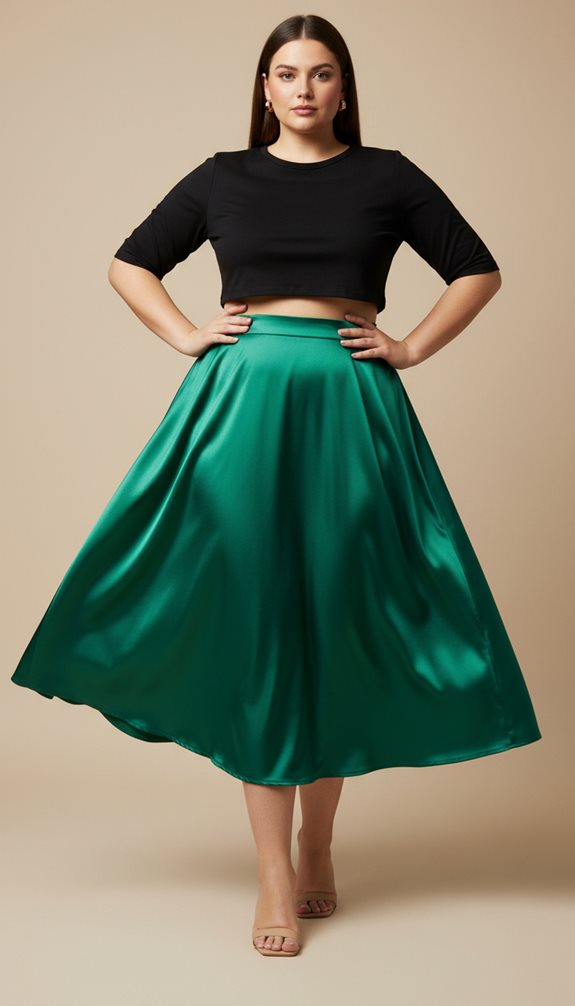 visual balance elongating silhouette versatile styles hugs curves