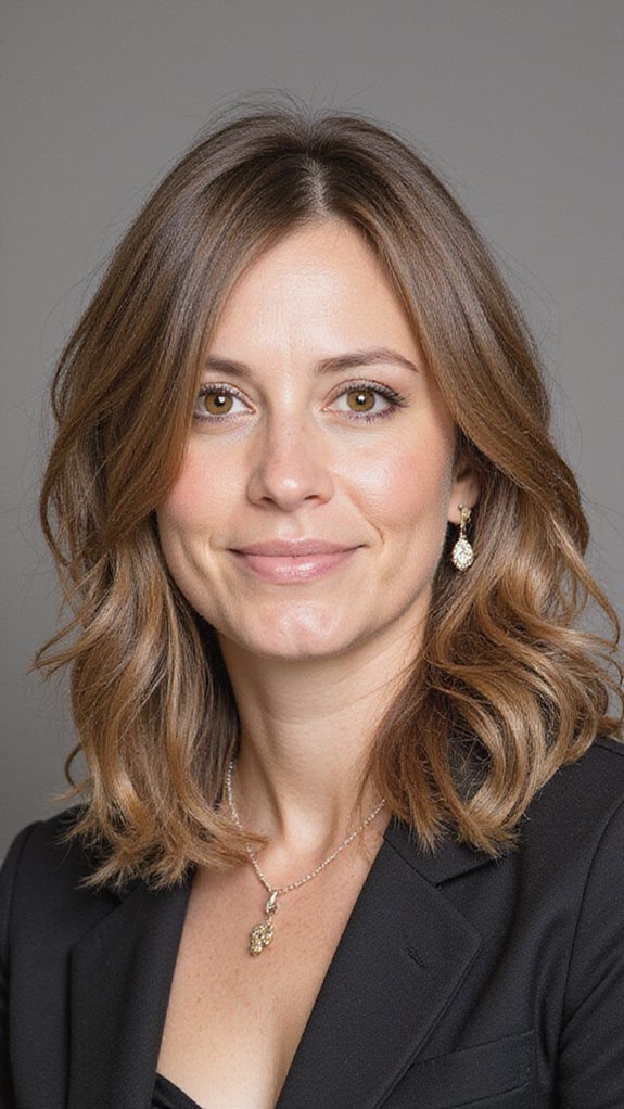 visually enhancing face framing layered cut