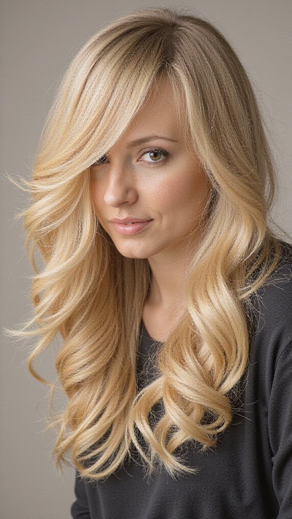 voluminous salon quality bouncy blowout style