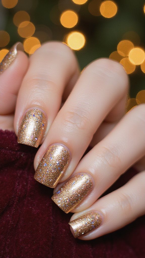 sophisticated metallic layered light reflecting